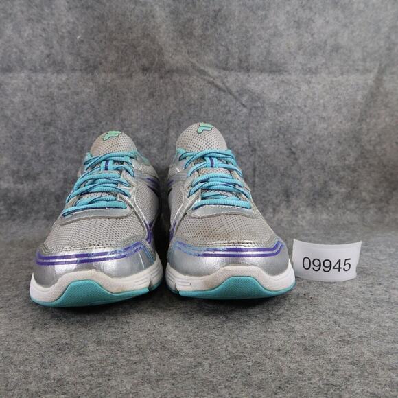 Fila Shoes Womens 8.5 Athletic Trainers Running Active Comfort Walking Grey Blue - Picture 3 of 12